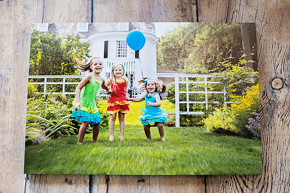 Image block with wrapped edge