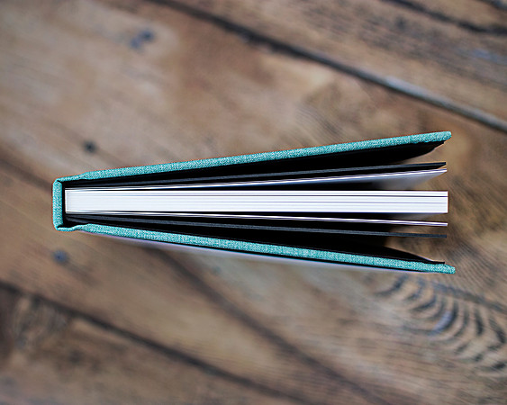 Heirloom 10x10 album with linen cover